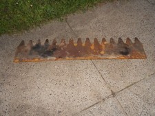 Hark ARIZONA  Umlenkblech unten u oben, Holzfänger, Rahmen u Abgasstütze 150mm