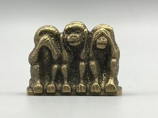 Alte Kleine Bronze Messing