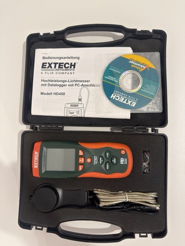 Extech hd450 luxmeter - extech,