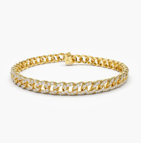 Gold armband 585 - 14k, gelbgold