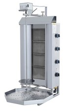 KDG-4U Dönergrill / Gyrosgrill 4 Brenner Motor oben