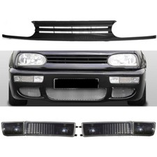 Set Kit Stoßstange vorne Nebel Kühlergrill für VW Golf III 3 RS Look Bj. 91-98