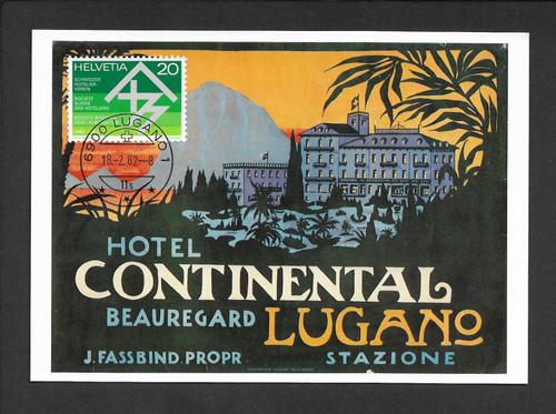 Lugano hotel continental - ak,