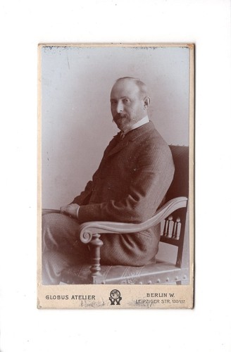 Cdv foto herrenportrait - cdv, /