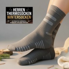 4 bis 20 Paar Thermosocken Wintersocken Warme Arbeitssocken Dicke Socken #090200