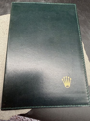 2028 rolex grün leder etui - #2028,