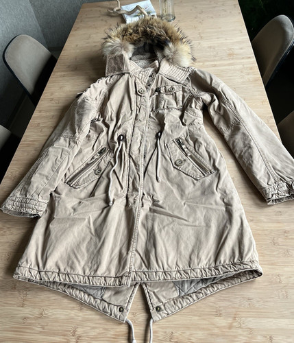 Witty knitters damen parka - knitters,