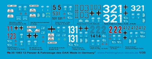 Peddinghaus decals 1083 - 1/35,