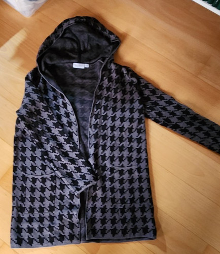Graue strickjacke 44 46 - graue, gr.44/46