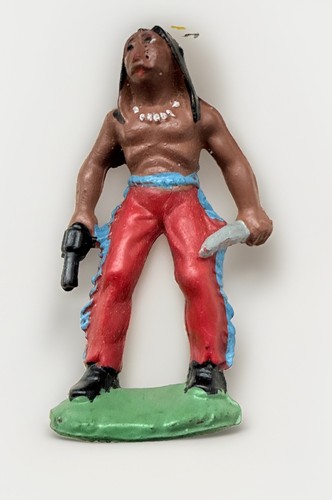 Ddr spielzeug figur indianer - ddr,