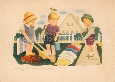 Puppe Doll Poupee Kinderspielzeug G?rtner K?nstlerkarte A. Wagner 