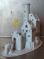 Schloss Lichtenstein grau Spur