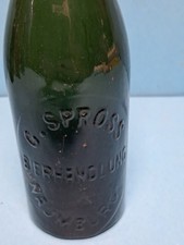 ALTE BIERFLASCHE  G. SPOSS