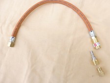 Propanschlauch Grill Gas Schlauch Schnellkupplung Gaskocher 1/4 LH beidseitig  