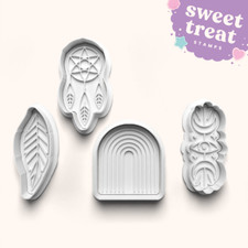 Boho Motiv Regenbogen