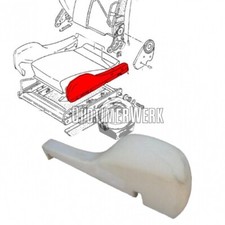 Sitzpolster Wange, Links, für Recarositz, Golf 1 Cabrio, Golf 2, OE Ref. 1918810