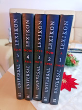 Komplett 5x B1 Universal Lexikon - DDR  5 Bände im super Zustand 1. Auflage 1985