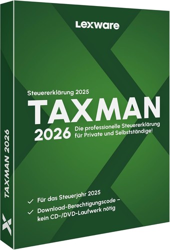 Taxman 2026 steuererklärung - taxman,