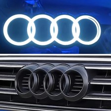 Audi led grill emblem - led,