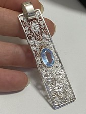 Alte 835 Silber Anhänger Hell