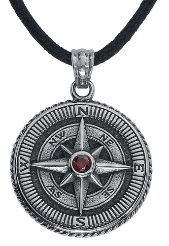 Etnox halskette unisex - etnox, kompass