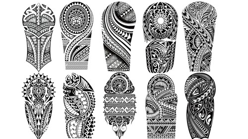 Tribal tattoo maori design - tribal,