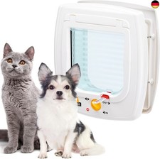 Ferplast Hundeklappe, Katzentür, Katzenklappe für Katzen und Kleine Hunde, 4