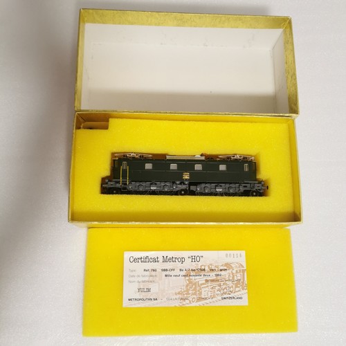Metropolitan lok 760 sbb be - sbb,