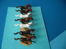 Timpo 7 Pferde für Cowboys - Mexikaner - Indianer - Soldaten - Kavallerie -