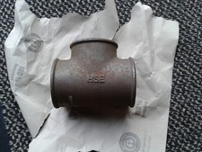 Temperguß Fitting schwarz T-Stück Nr. 130  21/2