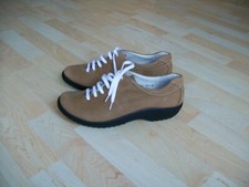 Berkemann Damen Halbschuhe Schuhe Gr. 7,5 - 41,5 Leder beige NEU!  NP: 129€.