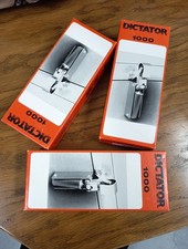 Türschließer Dictator, 1000 mm, Stahl vernickelt Set 3 Stück 