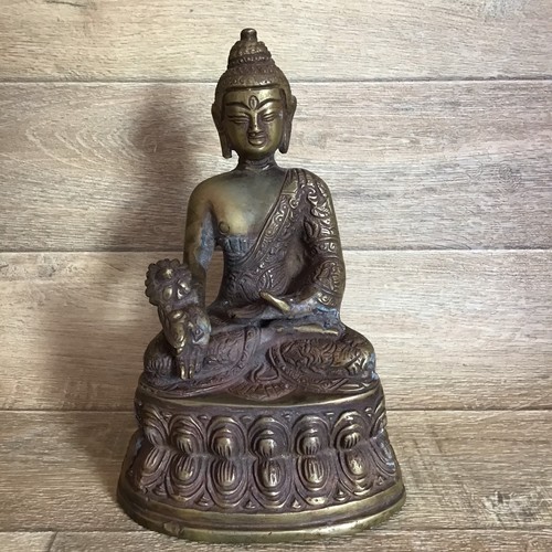 Vintage meditierende buddha - vintage,