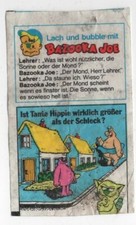 LACH UND SAMMEL MIT BAZOOKA JOE Kaugummisammelbilder .RARRR