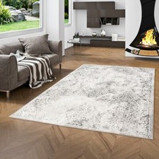 Designer Teppich Tawira Vintage Klassik Grau Barock