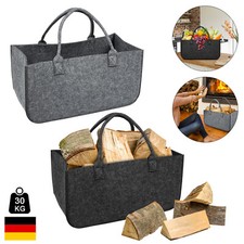 Filztasche Kaminholztasche 2x