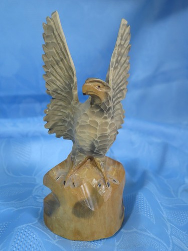 Holz geschnitzt figur - geschnitzt, adler
