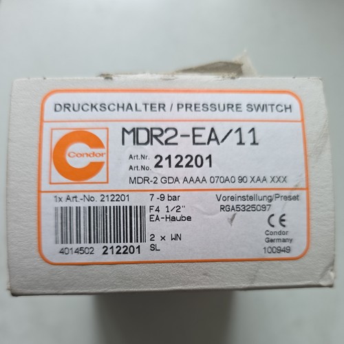 Druckschalter condor mdr - condor, 2
