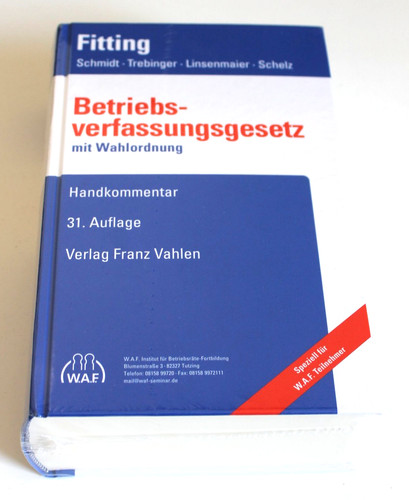 Betriebsverfassungsgesetz mit