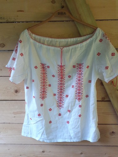 Folklore bluse handarbeit - folklore,