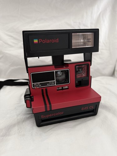 Polaroid supercolor 645 - polaroid, rot
