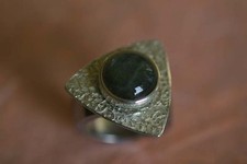  Schöne geprägte Silberscheibe  -  Aufsatz für Charlotte 21 / RD