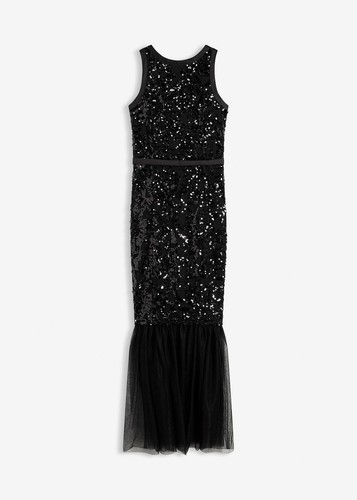Abendkleid mit volant 48 - mit,