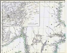 Landkarte in 4 Blättern -