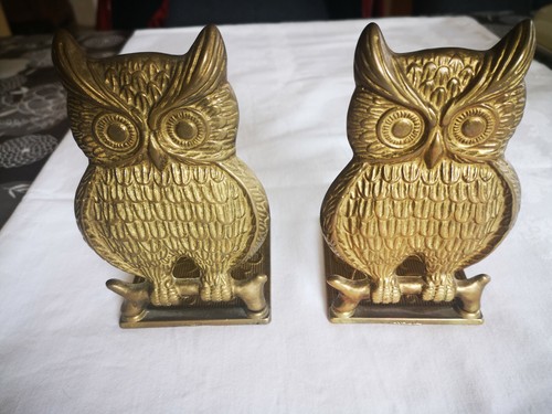 Buchstützen bookends eulen - 2,
