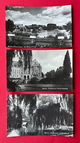 Foto berlin weissensee - foto, ak