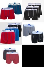 6 Stück Champion Boxershorts Retro Boxer Baumwolle Unterwäsche Unterhose