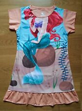 Kleid Arielle Meerjungfrau Pfirsich Baumwolle Gr. 128/134/140