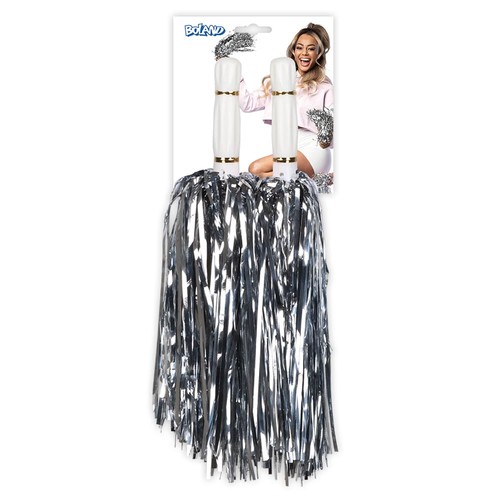 Pompons metallic stück für - 2,