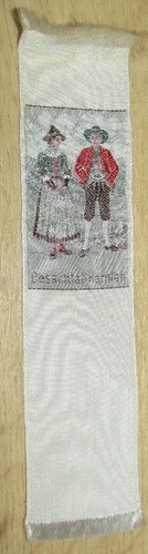 Altes gesticktes lesezeichen - altes,